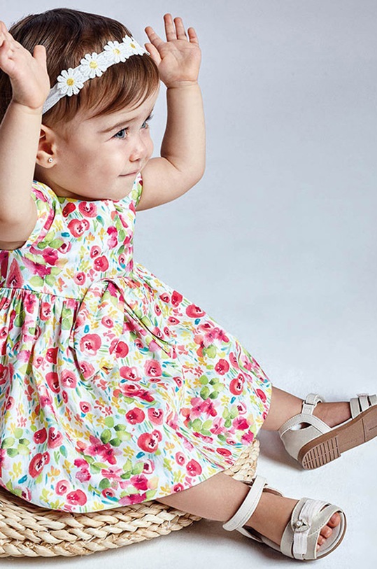 Mayoral - Sukienka dziecięca 1973.4C.BABY fioletowy SS21