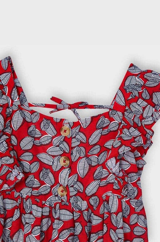 Fete Mayoral - Rochie fete 3934.6D.MINI.92.134 rosu