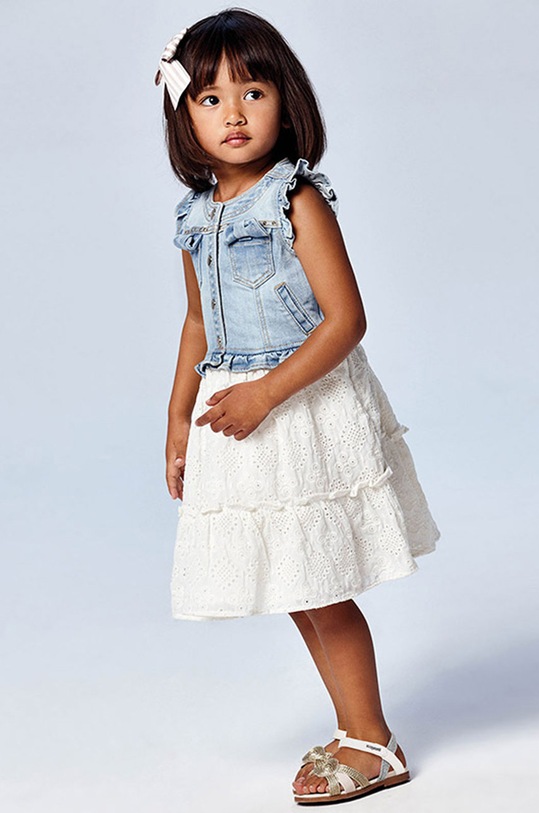 Mayoral - Rochie fete mini bej 3945.6F.MINI.92.134