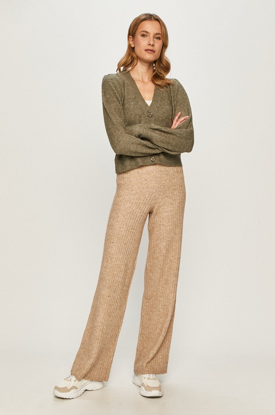 Jacqueline de Yong - Kardigan 15223312 zielony SS21