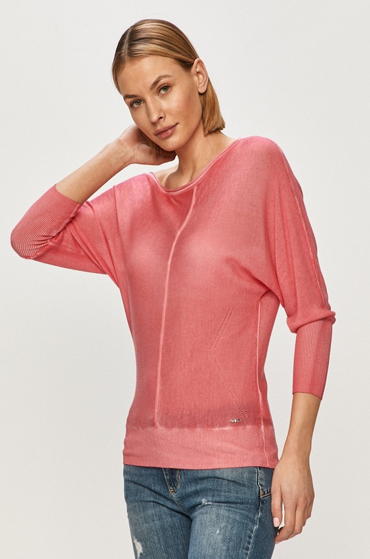 Guess - Sweter pozostałe różowy W1GR19.Z2UA0