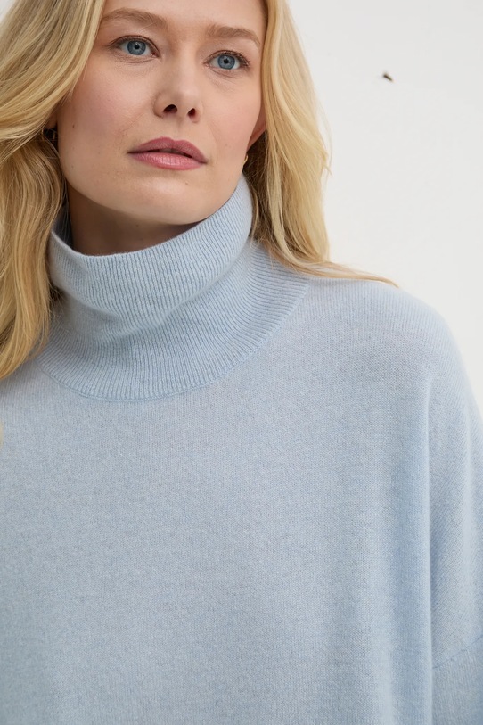 Samsoe & Samsoe sweter F19422114 niebieski