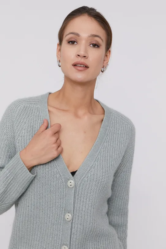 AllSaints Kardigan LEANNE CARDIGAN zielony WK180T