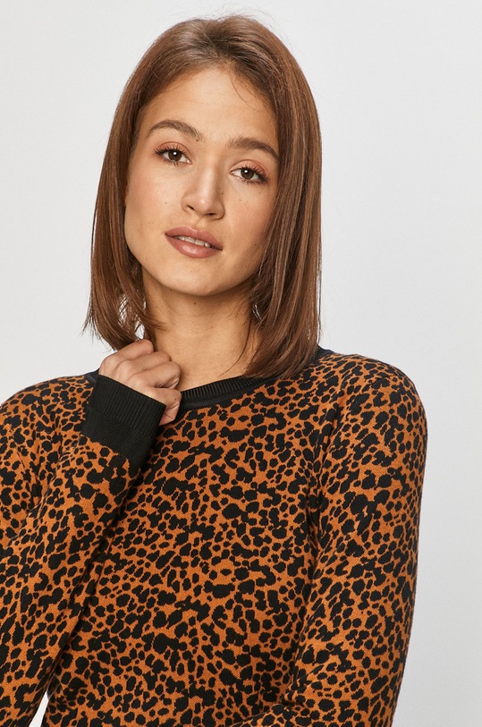 Scotch & Soda - Sweter brązowy 162175