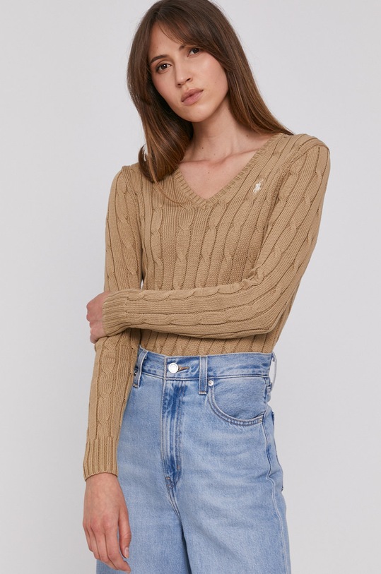 Svetr Polo Ralph Lauren béžová 211580008076