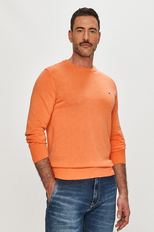 Tommy Hilfiger - Sweter pozostałe pomarańczowy MW0MW15431.4891
