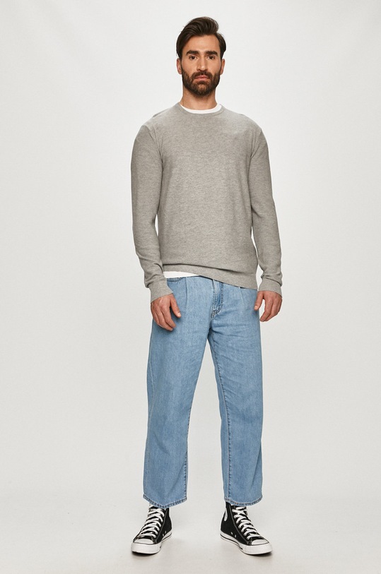 Wrangler - Pulover W8P2PDX37 gri SS21