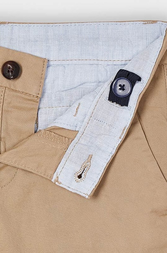 Chlapec Mayoral - Detské krátke nohavice 202.5B.MINI hnedá