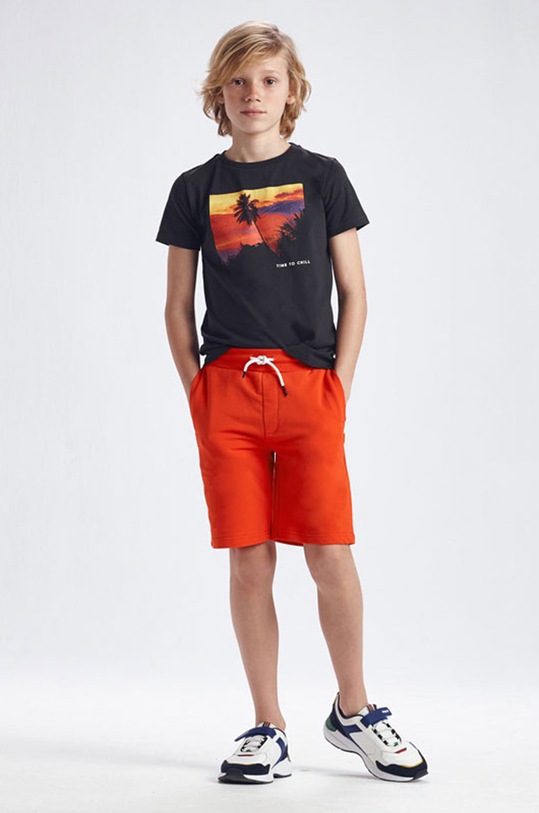 Mayoral - Pantaloni scurti copii casual rosu 600.7F.JUNIOR
