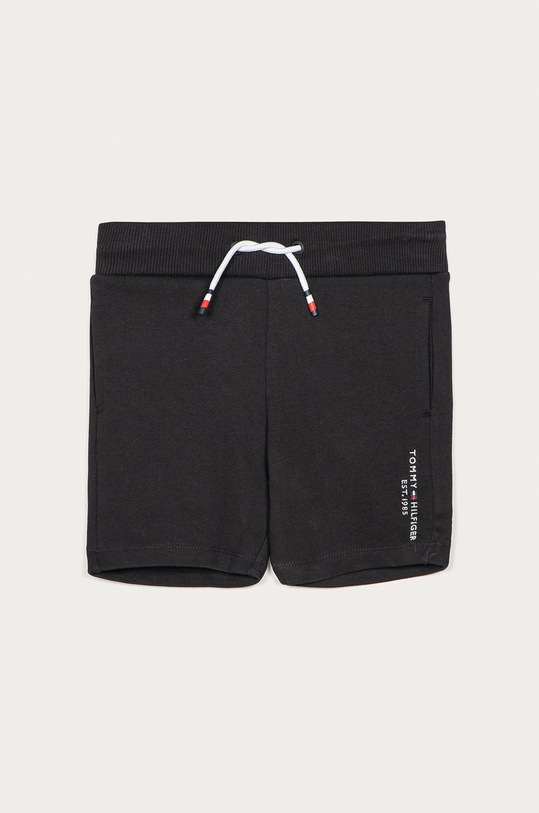 Tommy Hilfiger - Detské krátke nohavice 86-176 cm pletenina čierna KB0KB05671.4891