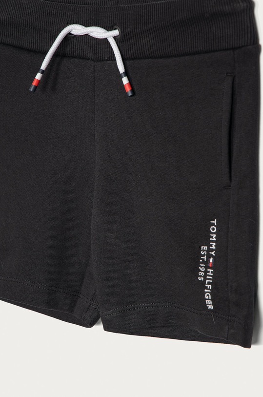 Chlapec Tommy Hilfiger - Detské krátke nohavice 86-176 cm KB0KB05671.4891 čierna