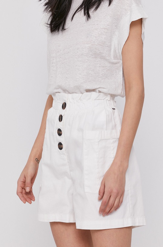 Pepe Jeans Szorty Nell tkanina biały PL800947.803