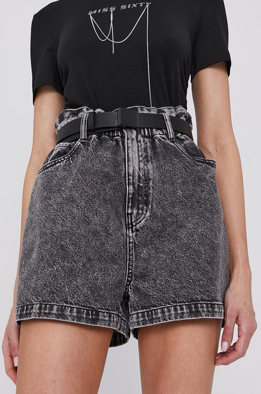 Miss Sixty Pantaloni scurți jeans gri 6N1JJ5080000