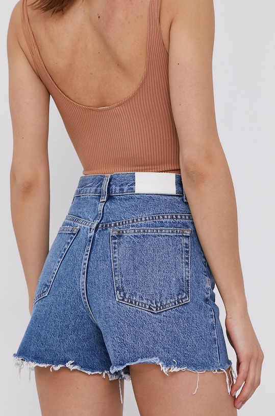 Îmbrăcăminte The Kooples Pantaloni scurți jeans FSHO22012J albastru