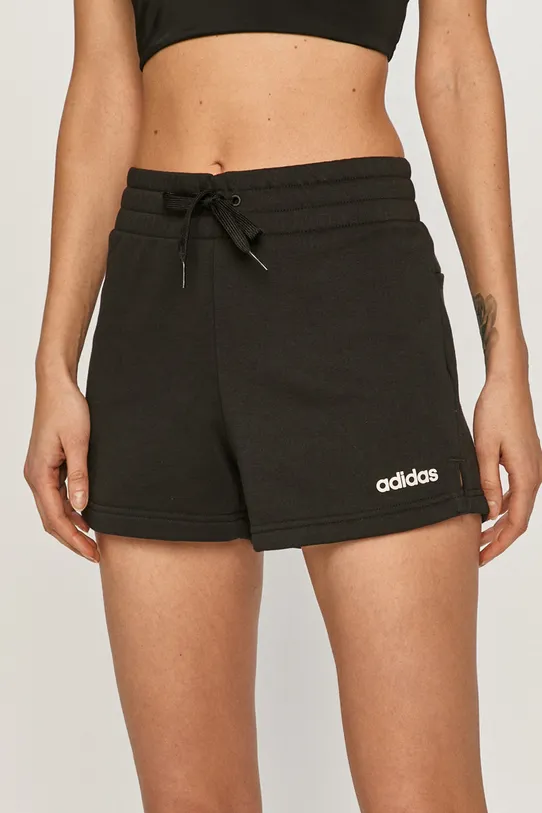 adidas - Pantaloni scurti DP2404 tricotaj negru DP2404