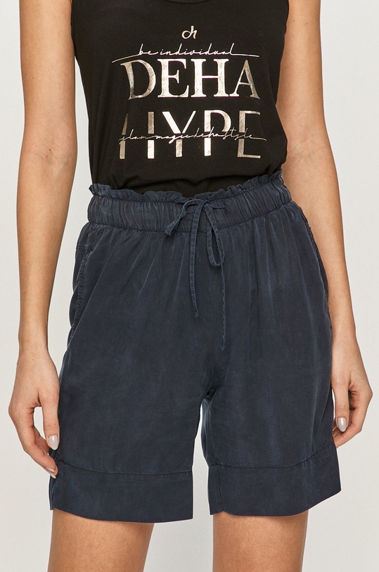 Deha Pantaloni scurți tricotaj bleumarin D43196.18530