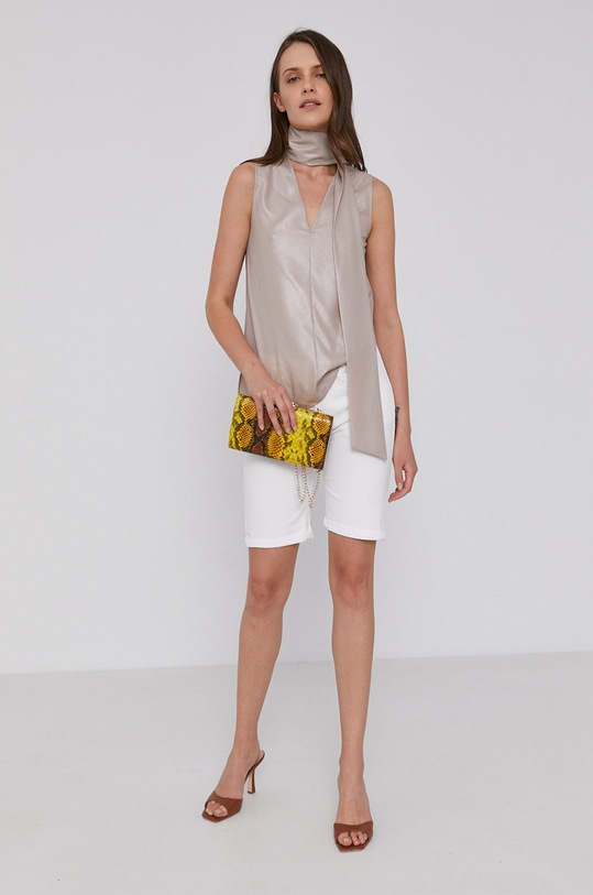 Pepe Jeans Szorty POPPY PL800493TA8.000 biały SS21