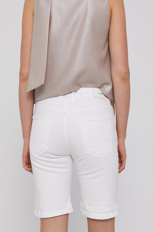 Odzież Pepe Jeans Szorty POPPY PL800493TA8.000 biały