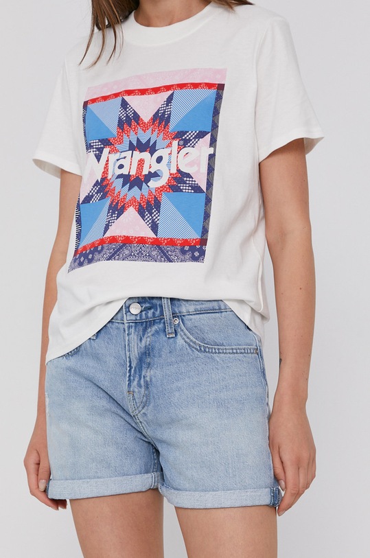 Pepe Jeans Szorty jeansowe bawełniane niebieski PL800847PB9.000