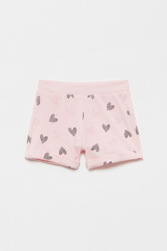 OVS Szorty dziecięce z elastanem różowy 885744