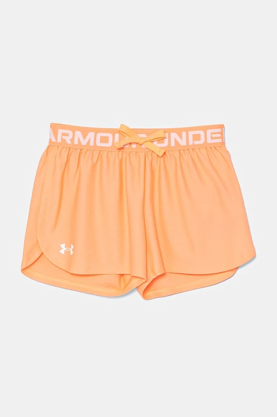 Under Armour detské krátke nohavice látka oranžová 1363372