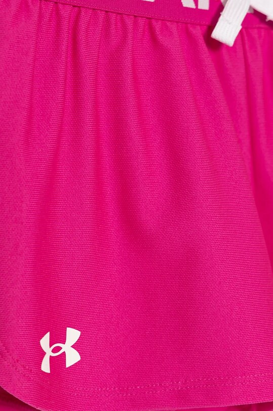Момиче Under Armour детски къси панталони 1363372 розов