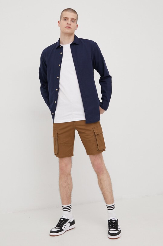 Only & Sons szorty 22016689 brązowy SS23
