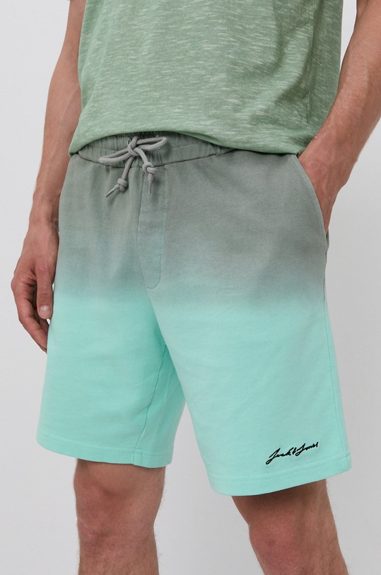 Jack & Jones Szorty wzorzyste zielony 12190694