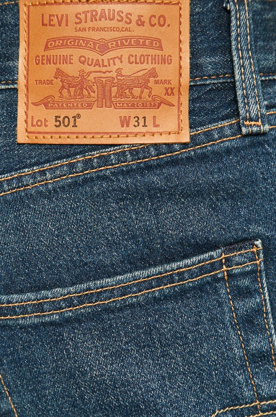 Levi's Szorty jeansowe 36512.0139 granatowy