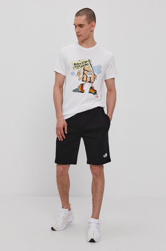 The North Face Szorty NF0A3S4FJK31 czarny SS23