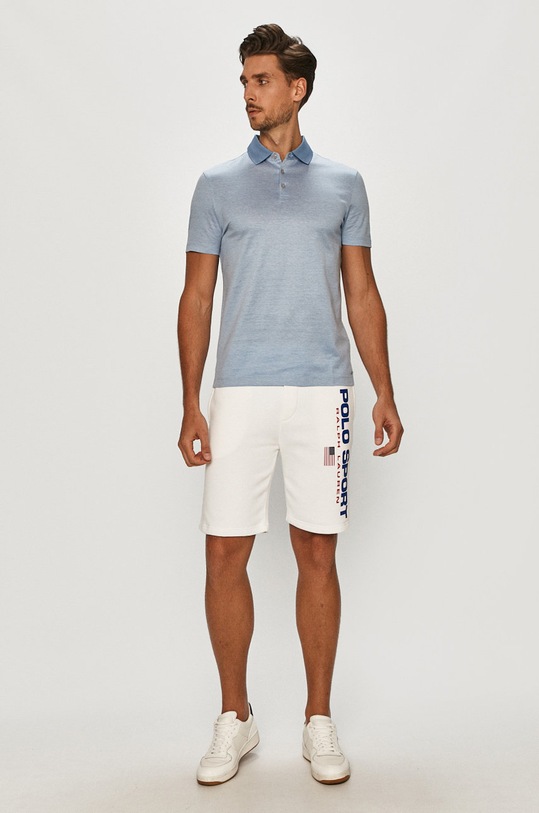 Šortky Polo Ralph Lauren 710835767002 biela SS24