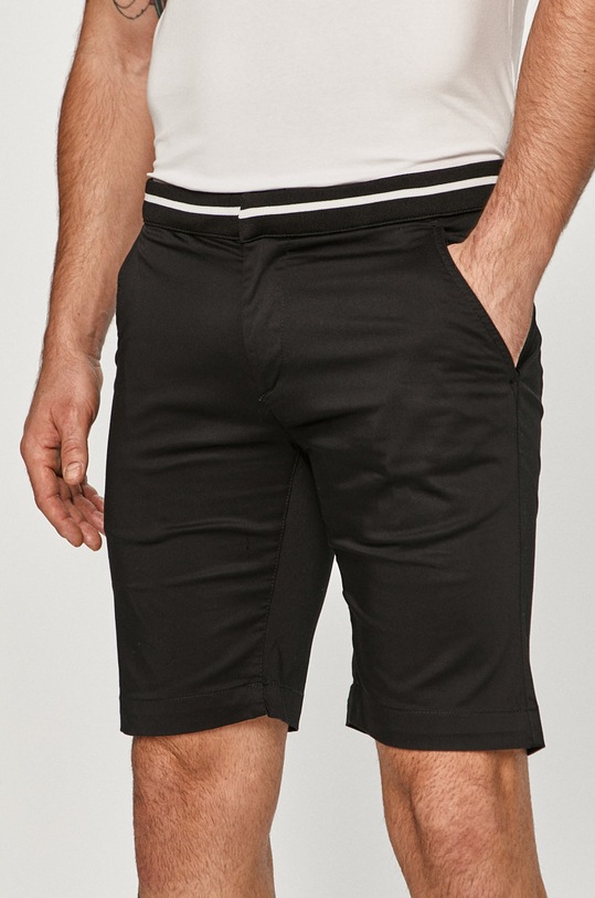Karl Lagerfeld - Szorty 511801.255811 tkanina czarny 511801.255811