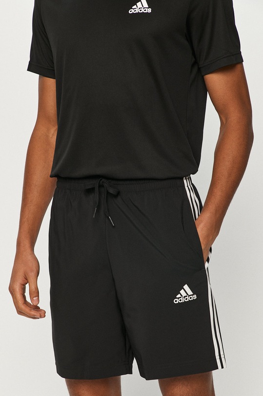 adidas - Szorty GL0022 tkanina czarny GL0022