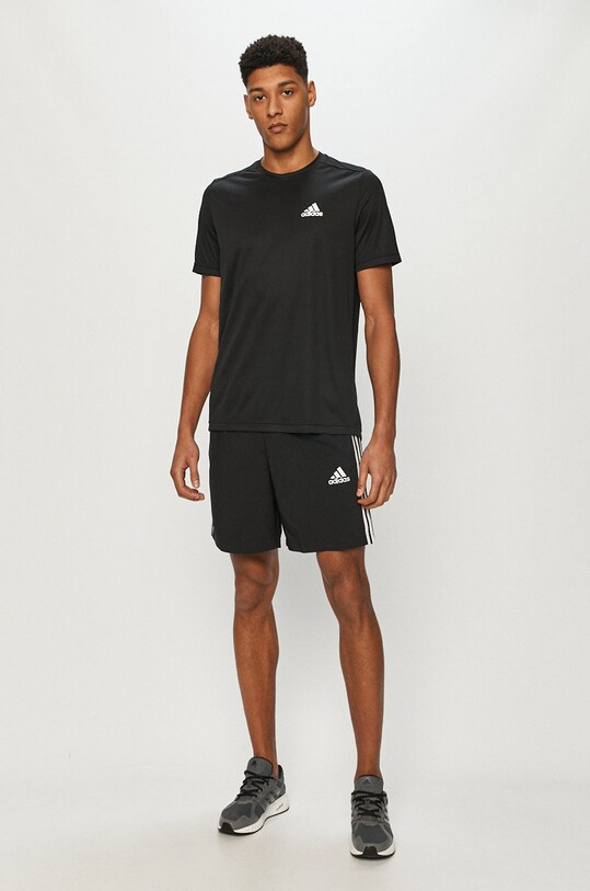 adidas - Szorty GL0022 GL0022 czarny SS21