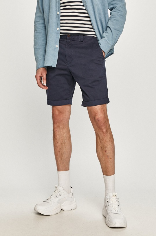 Kraťasy Tommy Jeans látka námořnická modř DM0DM11076.4891