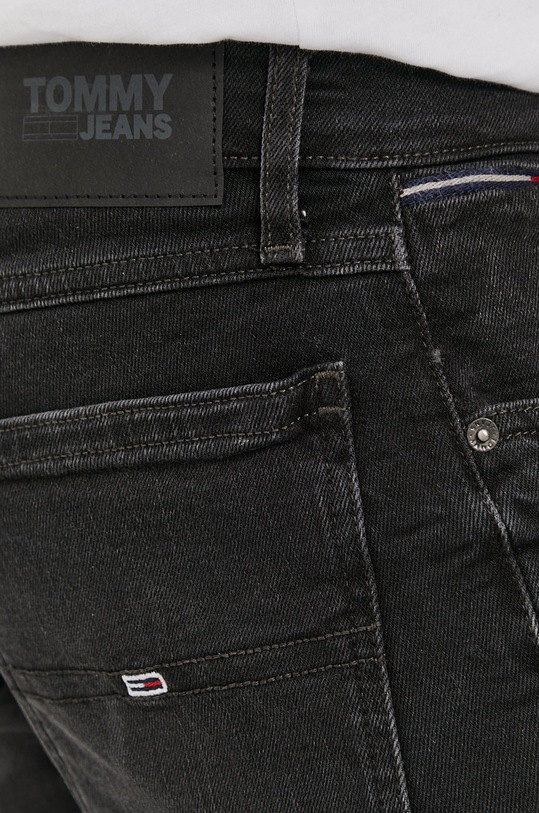 Džínové šortky Tommy Jeans černá DM0DM10571.4891
