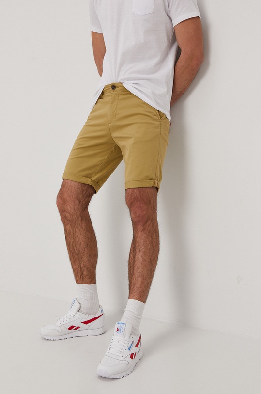 Jack & Jones Szorty z elastanem zielony 12165604