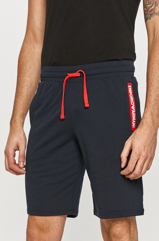 Emporio Armani - Šortky pletenina tmavomodrá 111004.1P575