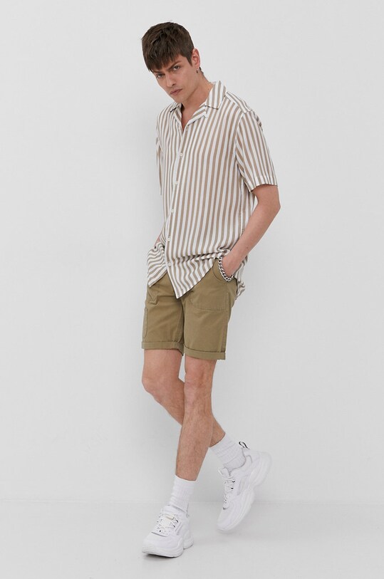 Dr. Denim Pantaloni scurți 2110104J702 verde SS21