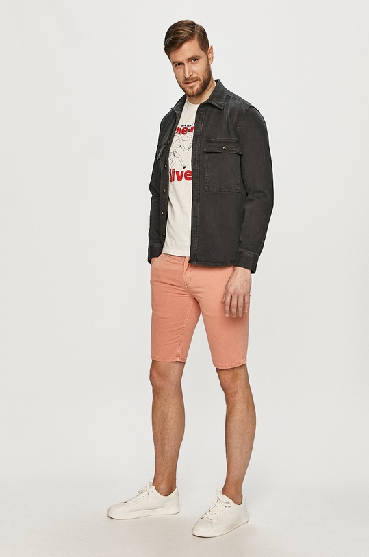 Pepe Jeans - Szorty Blackburn short PM800523.166 różowy SS21