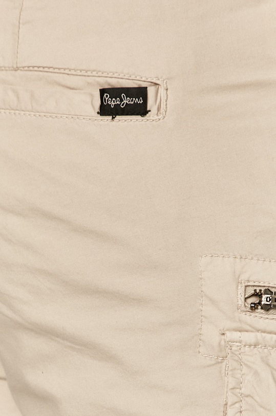 Pepe Jeans - Szorty Expedit beżowy PM800775.717