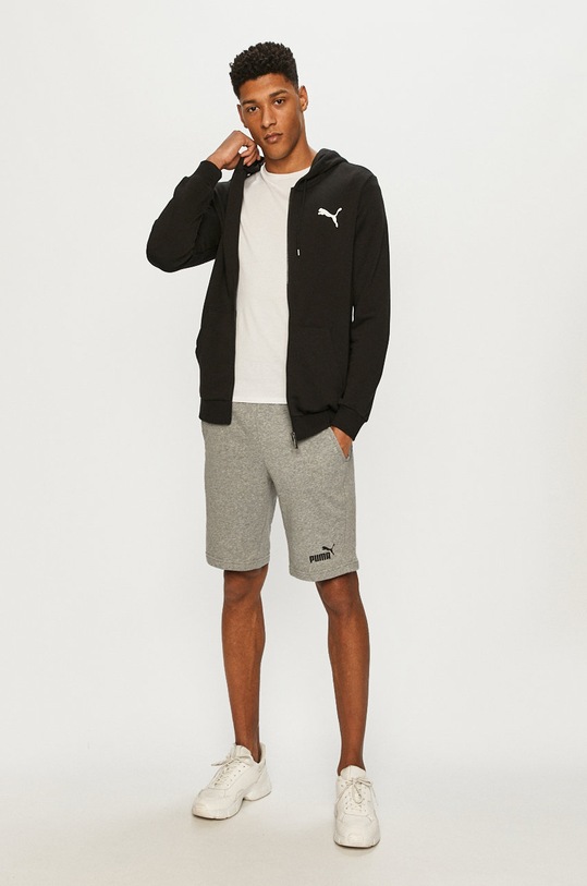 Puma - Szorty 586709 szary AW24