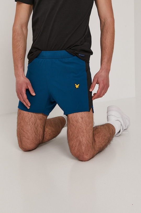 Lyle & Scott Szorty tkanina turkusowy SH1261SP.Z780