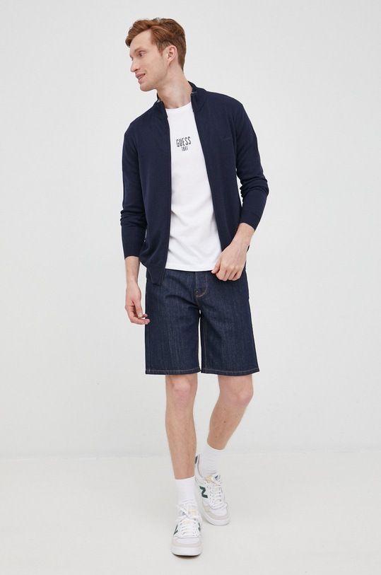 Traper kratke hlače United Colors of Benetton 4AW759528.905 mornarsko plava AA00