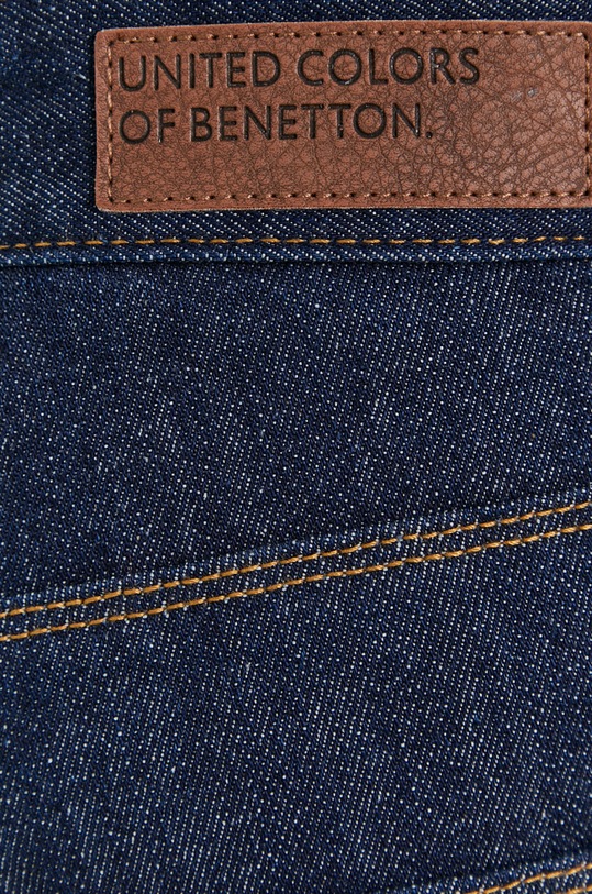 Džínové šortky United Colors of Benetton námořnická modř 4AW759528.905