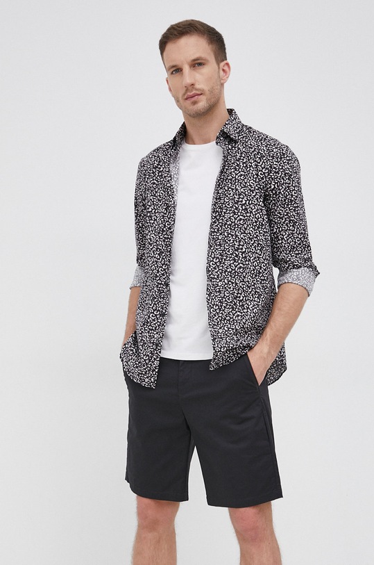 Kraťasy Sisley 4EV859459.15F námořnická modř SS21