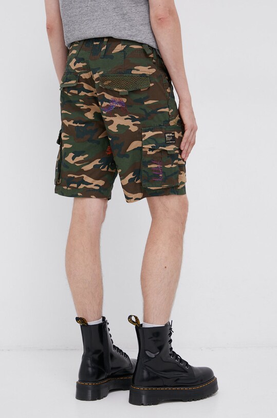 Îmbrăcăminte Superdry Pantaloni scurți M7110247A.5IG verde