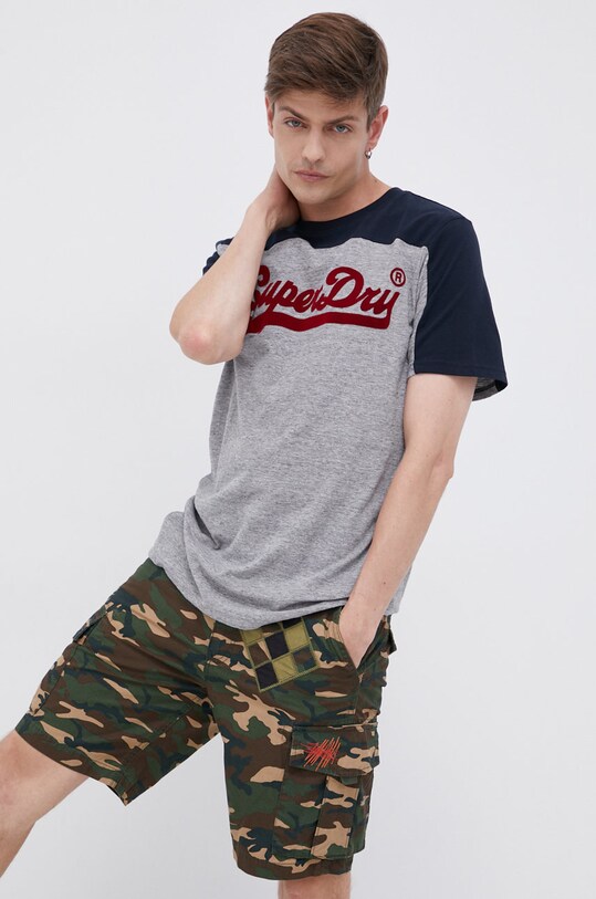 Superdry Pantaloni scurți M7110247A.5IG verde