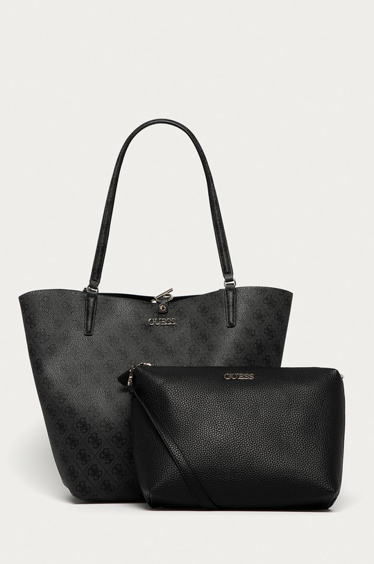 Guess - poșetă cu două fețe incape in A4 negru HWSA74.55230