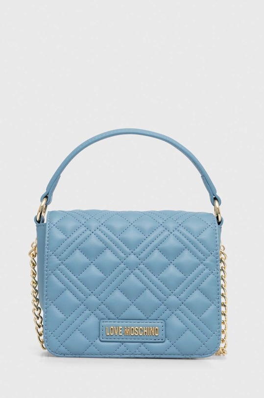 Love Moschino torebka nie mieści A4 niebieski JC4277PP0CKN0600